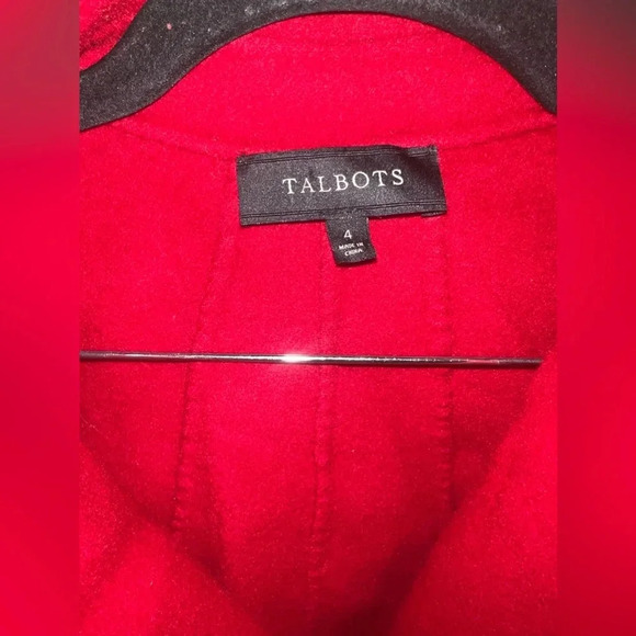 Talbots Wool Blend Cropped Jacket size 4 - Picture 4 of 6